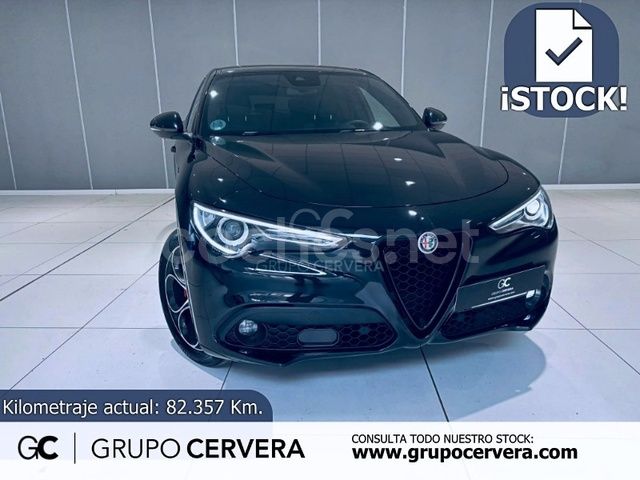 Negro Usado 2020 Alfa Romeo Stelvio Veloce SUV | 31.990 € (Caro) - Imagen 1/4