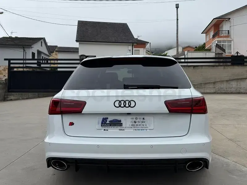 Usado Audi A6 326 CV (239 kW) 2016 Blanco Familiar