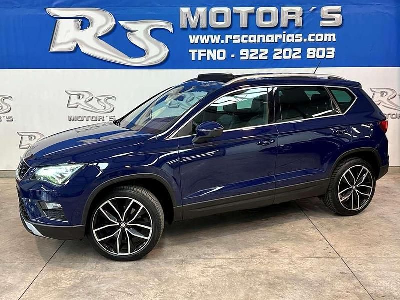 Begagnad Seat Ateca 4Drive 190 HK (139 kW) 2016 Blå SUV