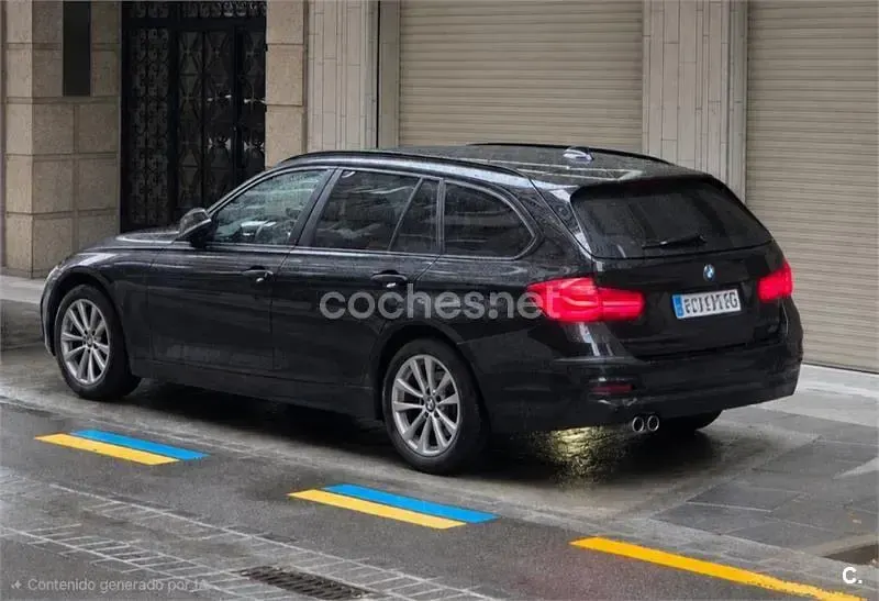 Usado BMW 320 190 CV (139 kW) 2018 Negro Familiar