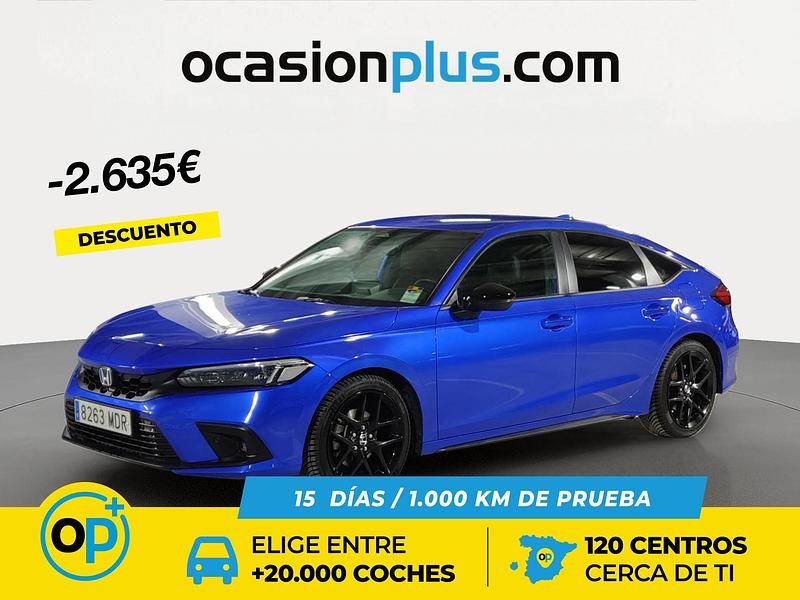 Usado Honda Civic Sport 184 CV (135 kW) 2023 Azul Berlina