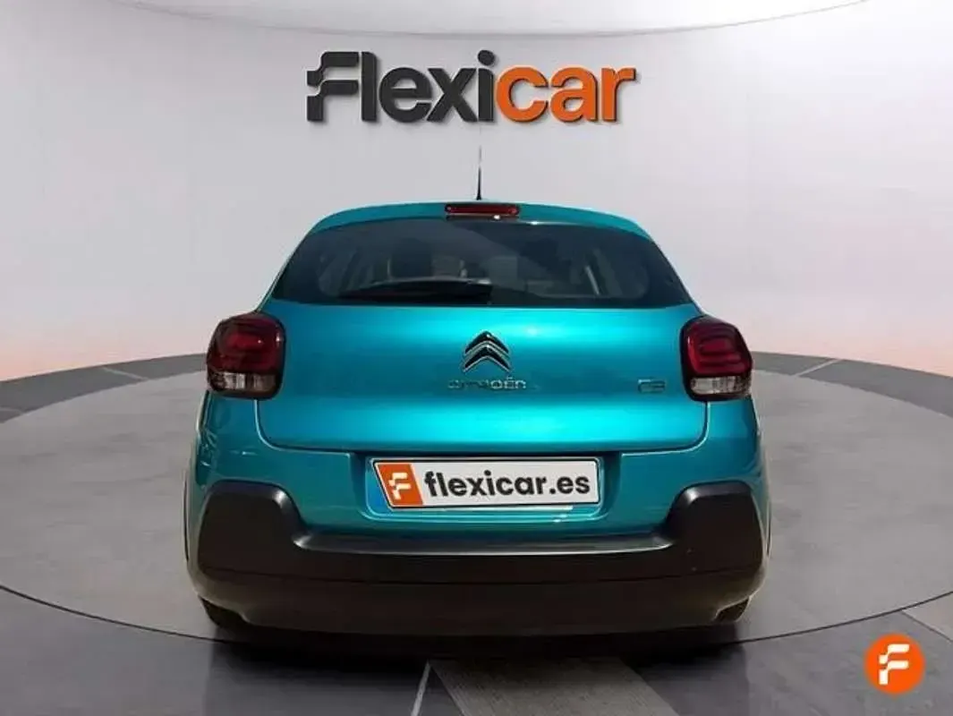 Usado Citroën C3 Feel 82 CV (60 kW) 2020 Azul Utilitario