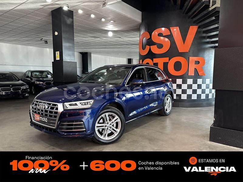 Azul Usado 2021 Audi Q5 Advanced Plus SUV | 32.850 € (Precio justo) - Imagen 1/4