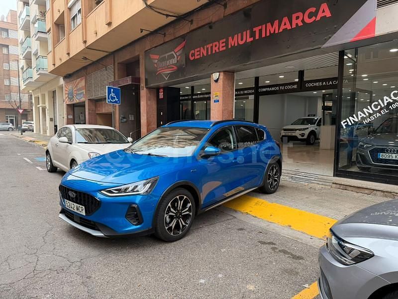 Azul Usado 2022 Ford Focus Active Berlina | 18.990 € (Precio justo) - Imagen 1/4
