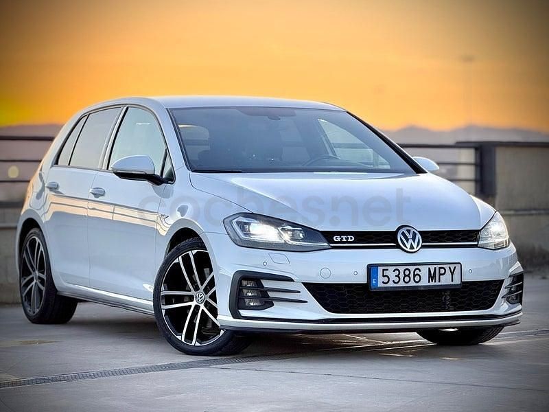 Usado VW Golf VII GTD 184 CV (135 kW) 2019 Blanco Berlina