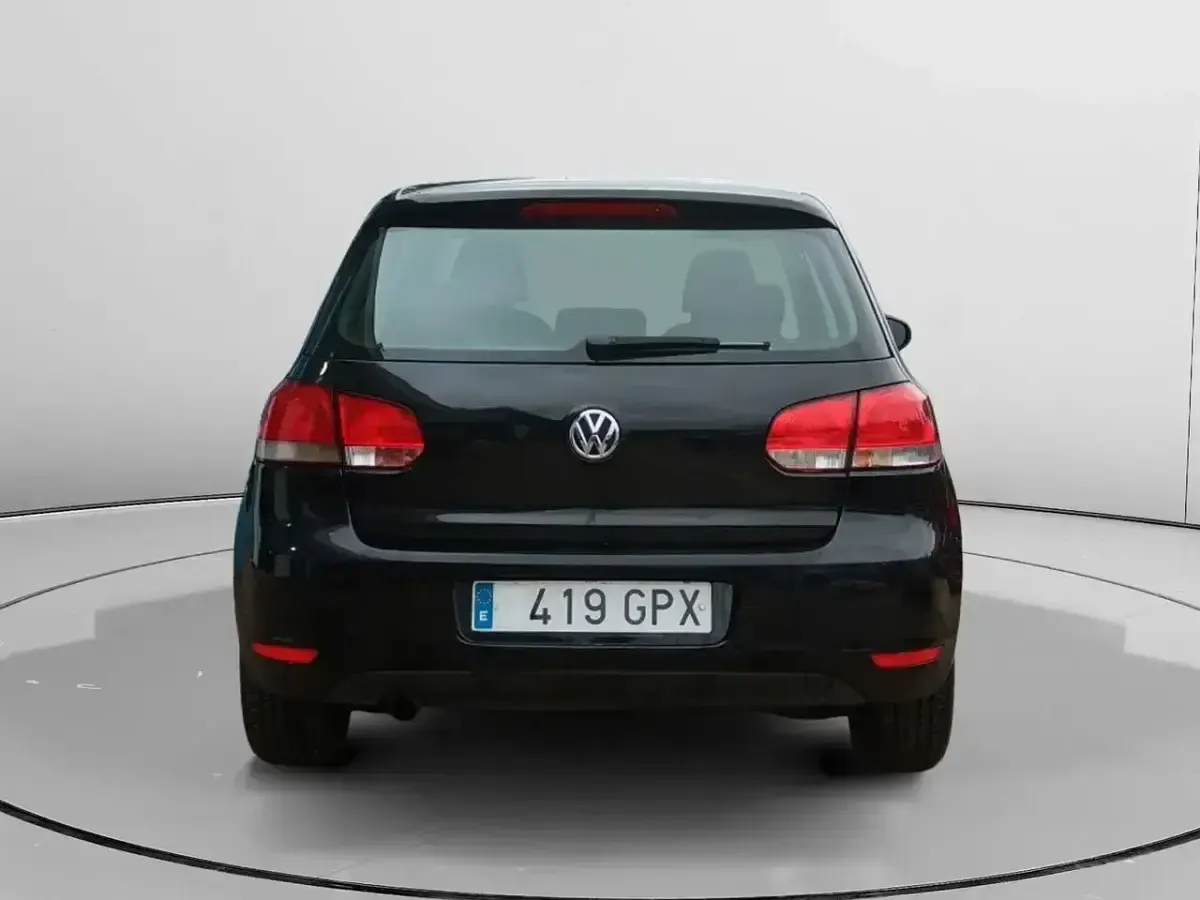 Usado VW Golf VI Advance 105 CV (77 kW) 2009 Negro