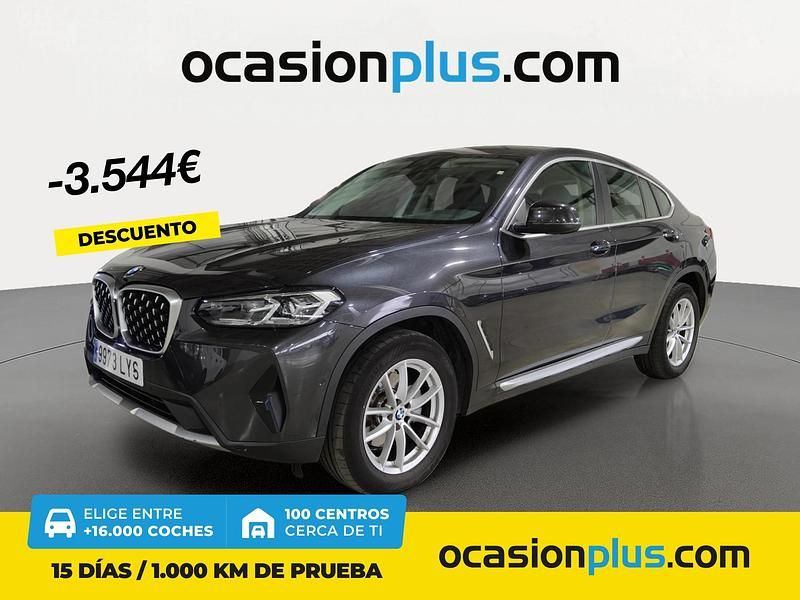 Gris Usado 2022 BMW X4 xLine SUV | 44.490 € (Precio justo) - Imagen 1/4