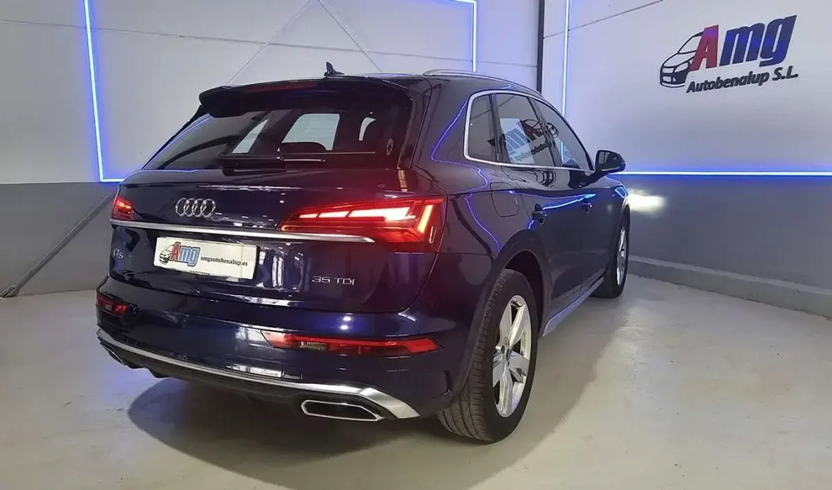 Usado Audi e-tron S-Line 162 CV (119 kW) 2021 Azul SUV