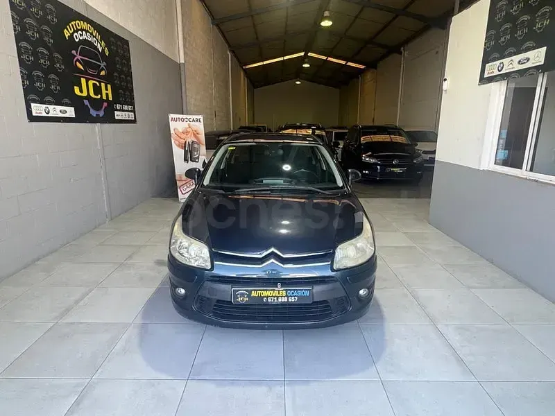 Usado Citroën C4 90 CV (66 kW) 2009 Azul Berlina
