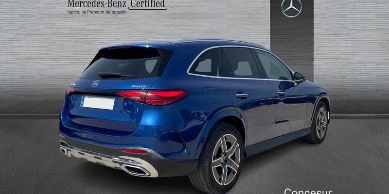 Usado Mercedes GLC200 204 CV (150 kW) 2025 Azul SUV