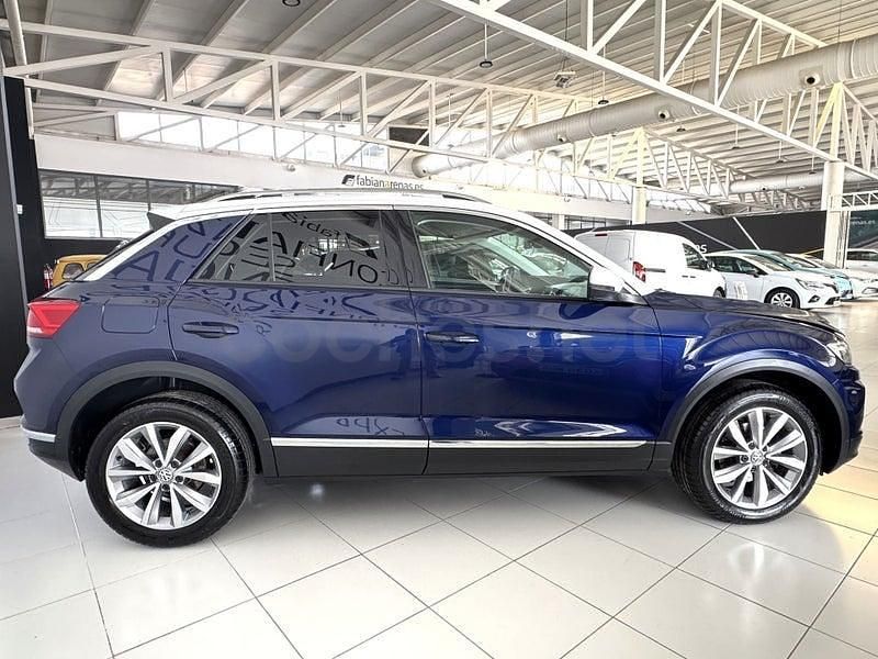 Usado VW T-Roc Advance 115 CV (84 kW) 2019 Azul SUV