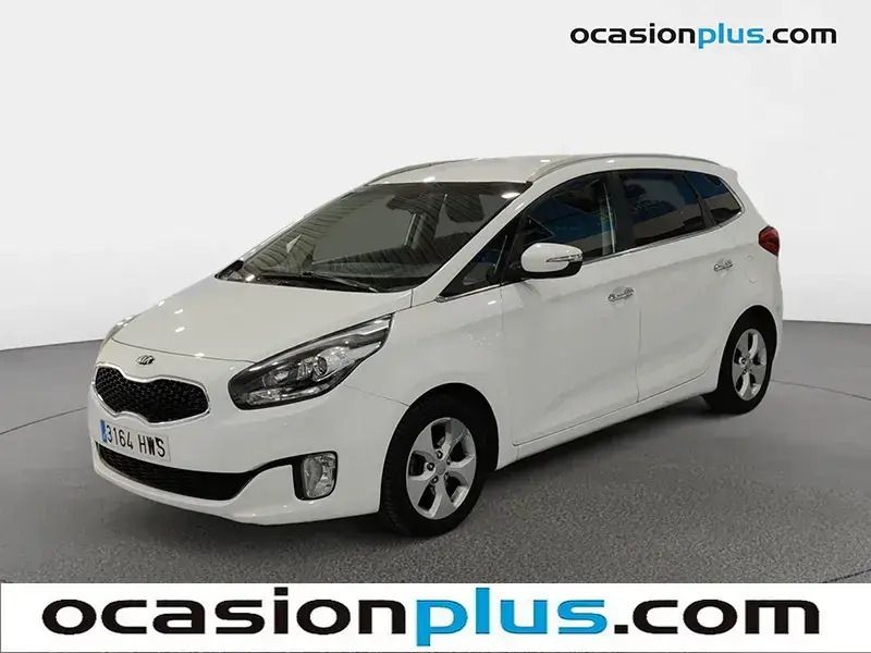 Blanco Usado 2014 Kia Carens Monovolumen | 10.790 € (Precio justo) - Imagen 1/4