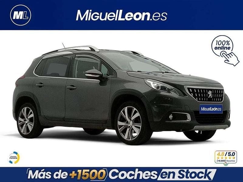 Usado Peugeot 2008 Allure 131 CV (96 kW) 2019 Gris SUV