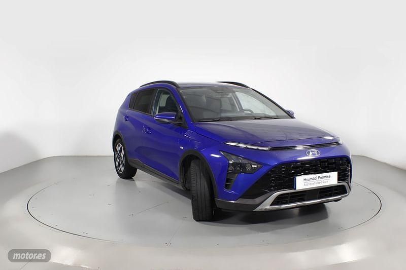 Azul Usado 2022 Hyundai Bayon SUV | 18.400 € (Un poco caro) - Imagen 1/4