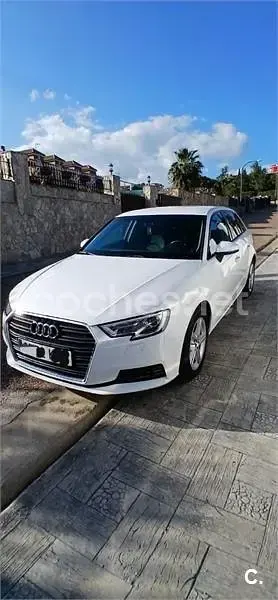 Usado Audi A3 116 CV (85 kW) 2018 Blanco Berlina