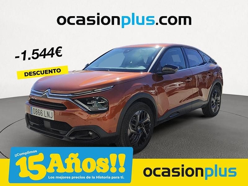Marrón Usado 2021 Citroën C4 PureTech | 16.790 € (Precio justo) - Imagen 1/4