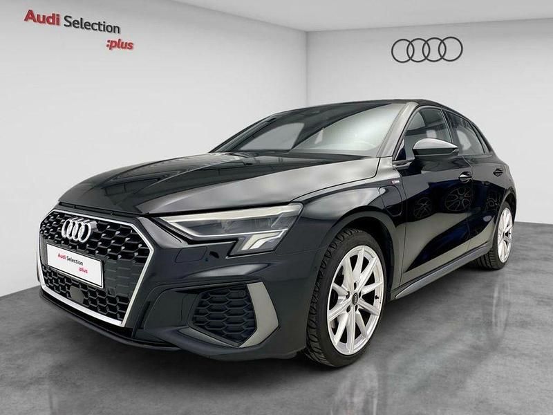 Negro Usado 2021 Audi A3 Sportback e-tron S-Line Utilitario | 36.400 € - Imagen 1/4