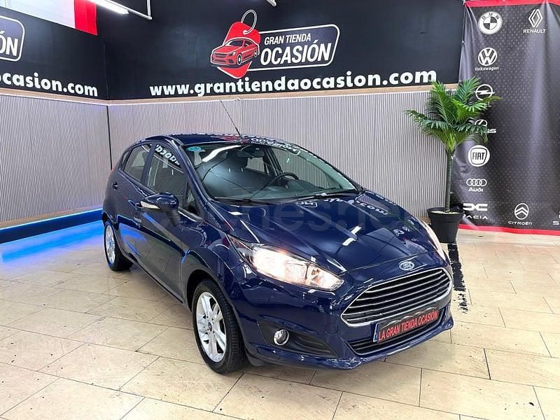 Usado Ford Fiesta Titanium 100 CV (73 kW) 2015 Negro Berlina
