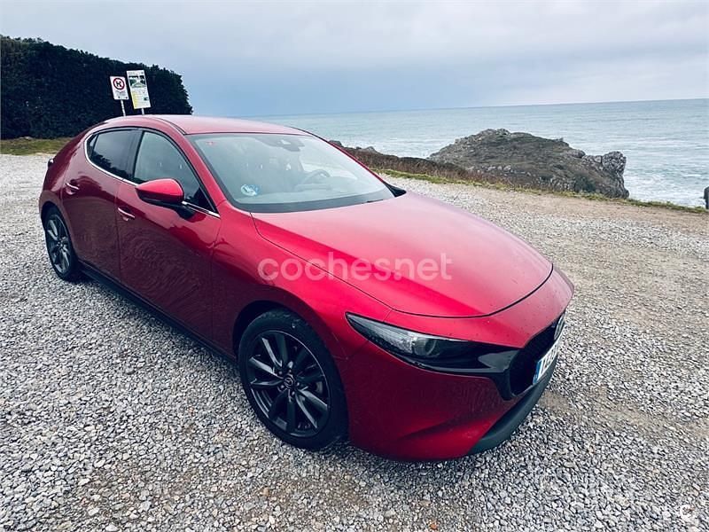 Usado Mazda 3 122 CV (89 kW) 2019 Rojo Berlina