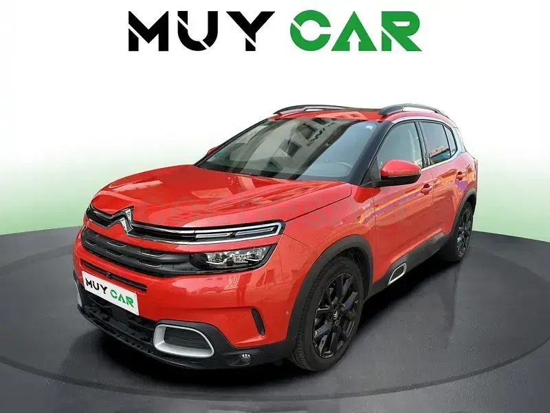Usado Citroën C5 Aircross PureTech 181 CV (133 kW) 2019 Rojo SUV