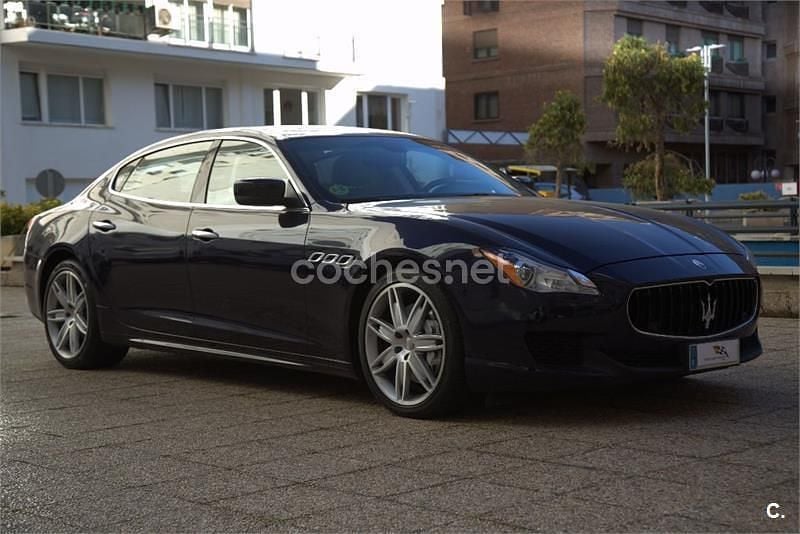 Usado Maserati Quattroporte 275 CV (202 kW) 2016 Azul Berlina
