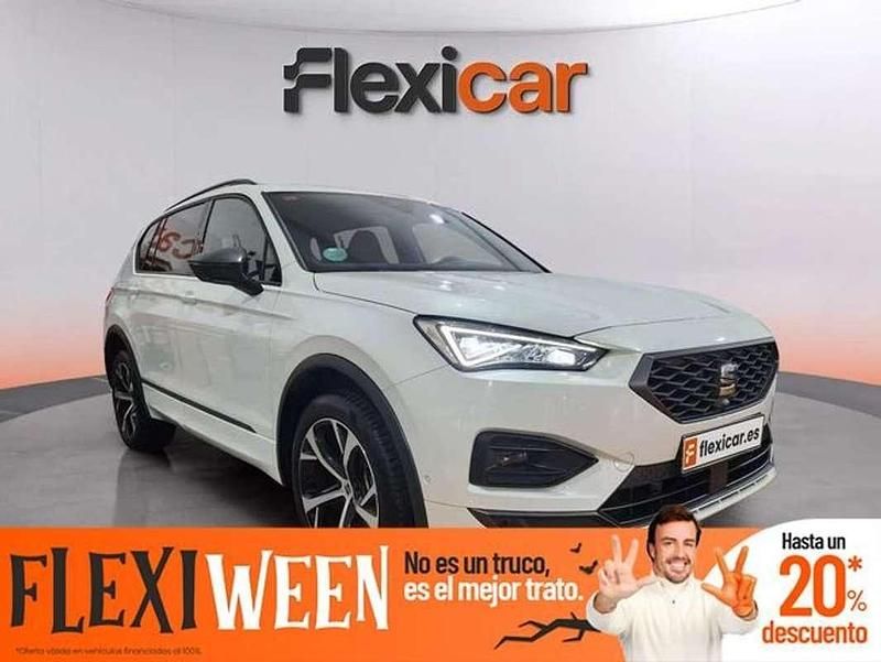 Blanco Usado 2021 Seat Tarraco FR SUV | 30.190 € (Precio justo) - Imagen 1/4