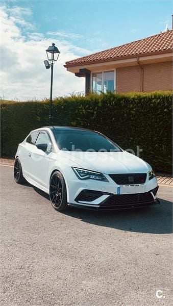 Blanco Usado 2017 Cupra Leon Berlina | 28.999 € (Caro) - Imagen 1/4