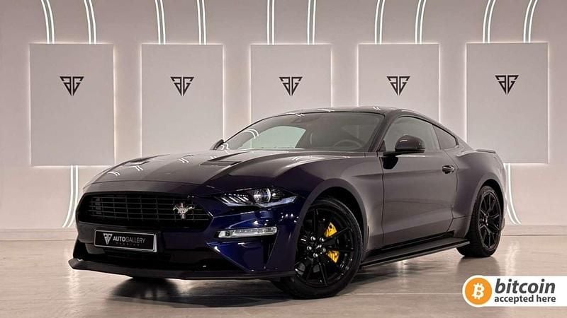 Azul Usado 2020 Ford Mustang Fastback Coupe | 38.990 € (Un poco caro) - Imagen 1/4