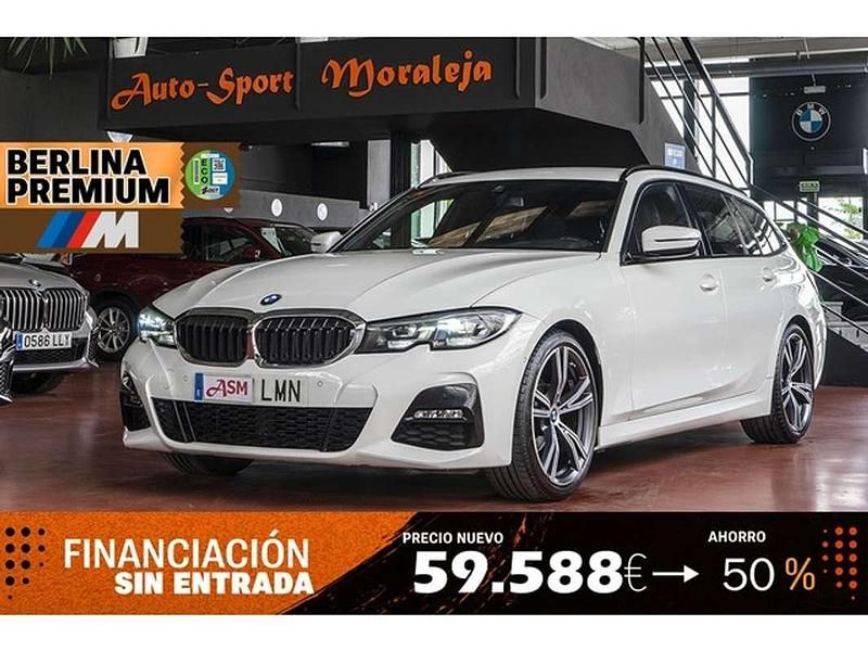 Blanco Usado 2021 BMW 318 Sport Line Familiar | 27.400 € (Caro) - Imagen 1/4