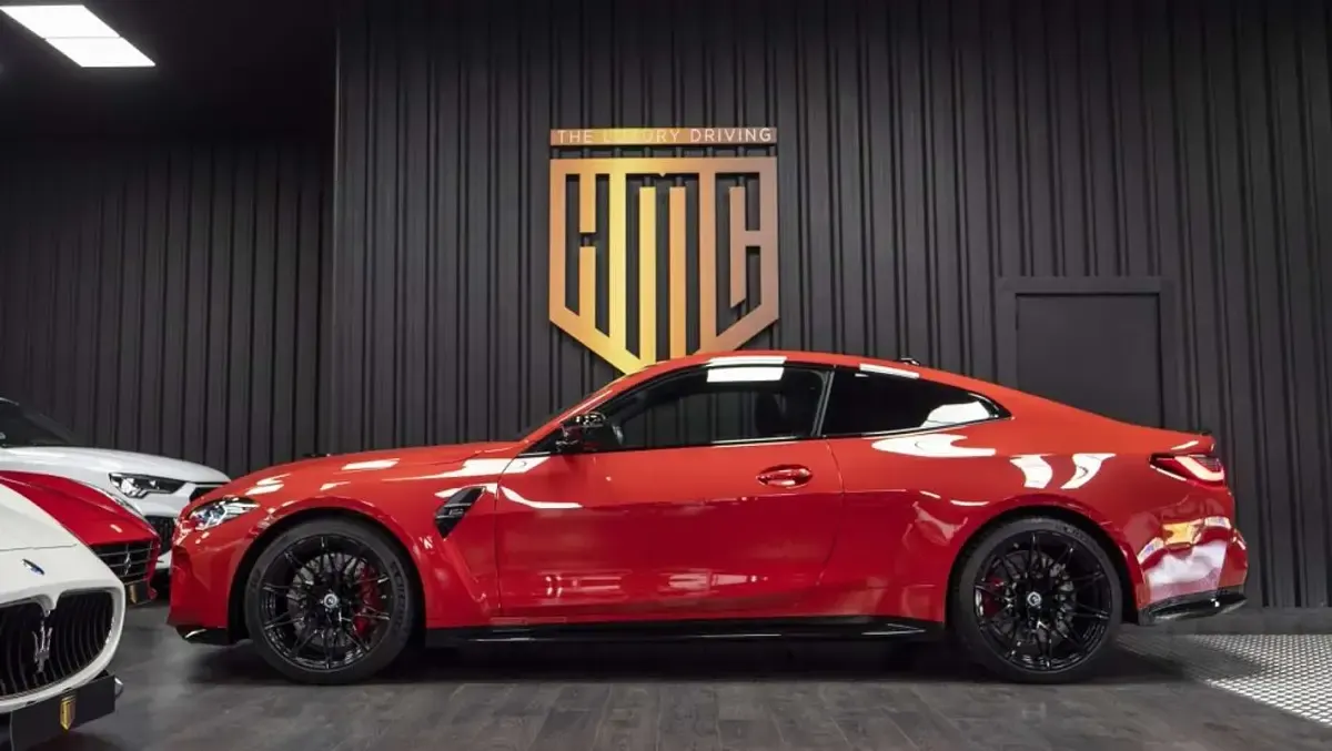 Usado BMW M4 Competition Edition 510 CV (375 kW) 2021 Rojo Coupe