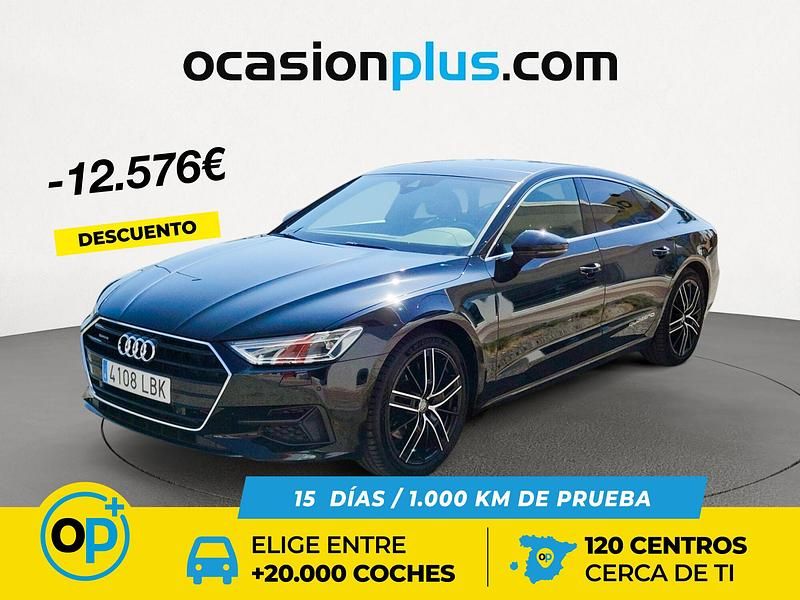 Usado Audi A7 286 CV (210 kW) 2019 Negro Berlina