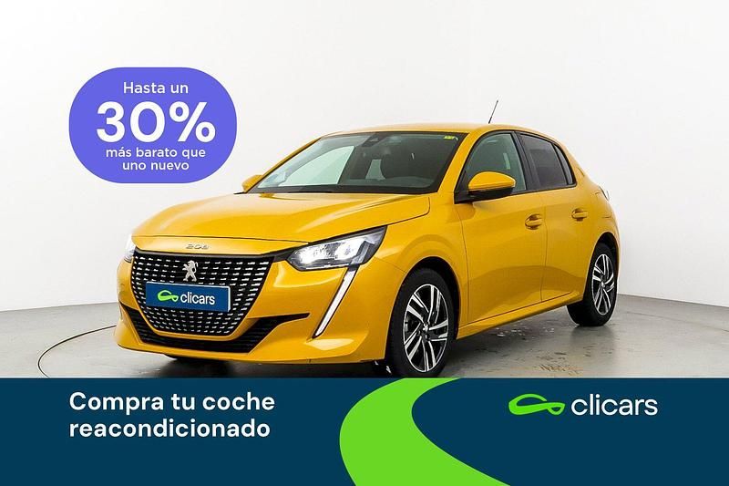 Amarillo Usado 2020 Peugeot 208 Allure Utilitario | 9990 € (Precio justo) - Imagen 1/4