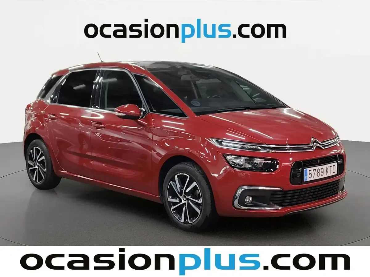 Usado Citroën C4 Feel 120 CV (88 kW) 2019 Rojo Monovolumen