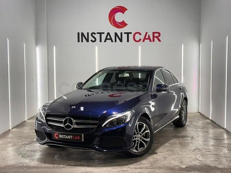 Usado Mercedes C220 194 CV (142 kW) 2019 Azul Berlina