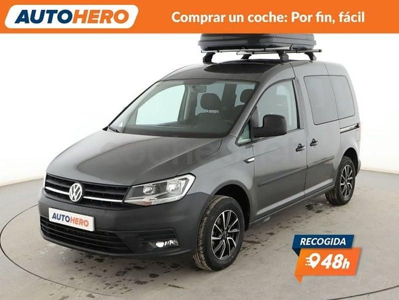 Usado VW Caddy Edition 102 CV (75 kW) 2019 Gris Monovolumen