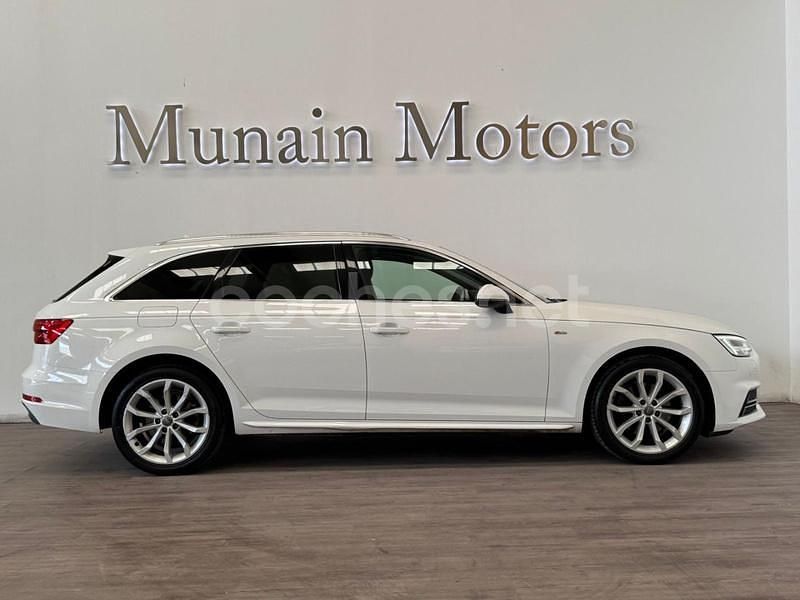 Usado Audi A4 S-Line 150 CV (110 kW) 2017 Blanco Familiar