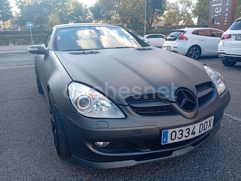 Gris / plata Usado 2004 Mercedes SLK350 Descapotable | 13.900 € (Precio justo) - Imagen 1/4