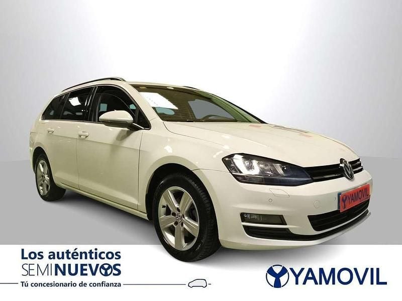 Usado VW Golf VII Advance 125 CV (91 kW) 2016 Blanco Familiar