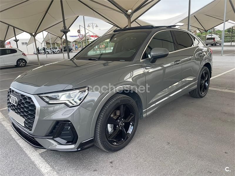 Usado Audi Q3 Sportback S-Line 150 CV (110 kW) 2021 Gris / plata SUV