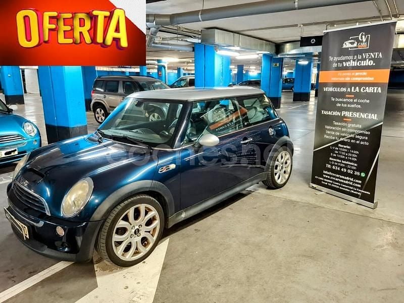Azul Usado 2007 Mini Cooper S Utilitario | 8590 € (Un poco caro) - Imagen 1/4