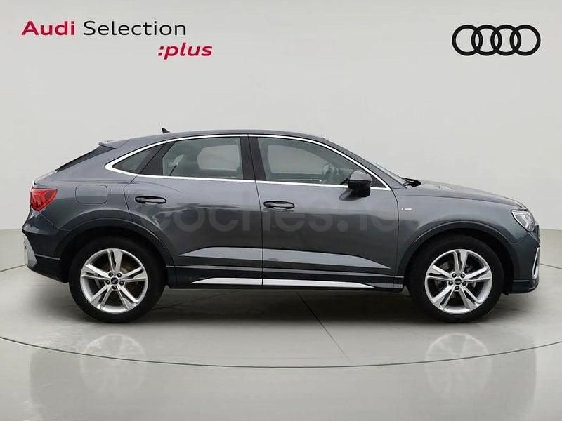 Usado Audi Q3 Sportback S-Line 150 CV (110 kW) 2021 Gris / plata SUV