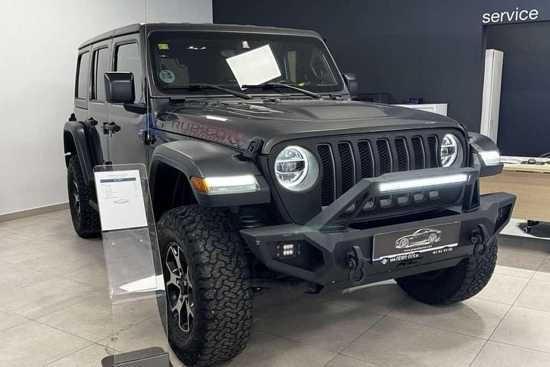 Käytetty Jeep Wrangler Unlimited Rubicon 284 HP (208 kW) 2019 Harmaa Katumaasturi