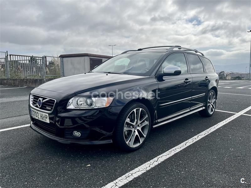 Usado Volvo V50 R-Design 230 CV (169 kW) 2011 Negro Familiar