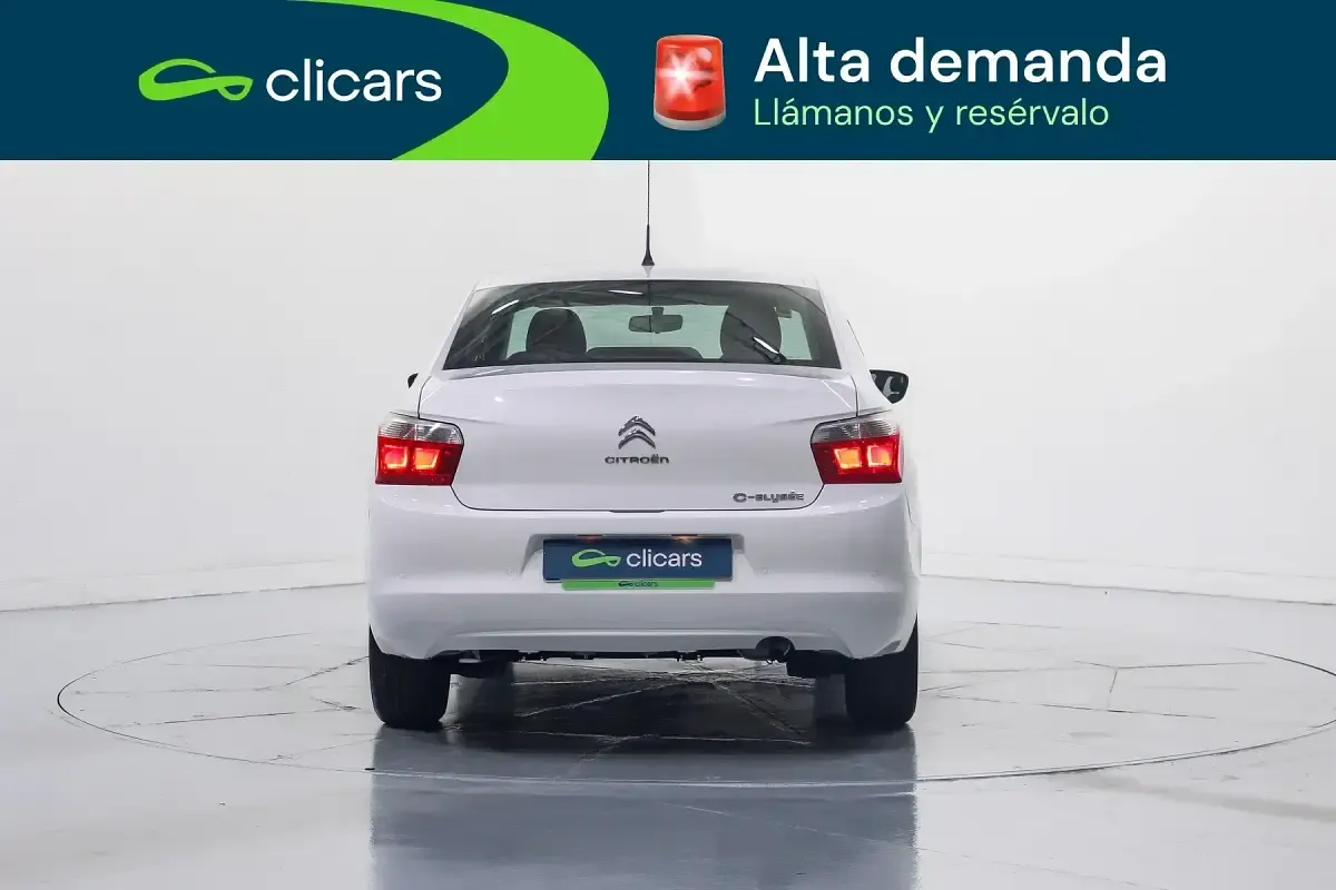 Usado Citroën C-Elysee I Exclusive 82 CV (60 kW) 2016 Blanco Berlina