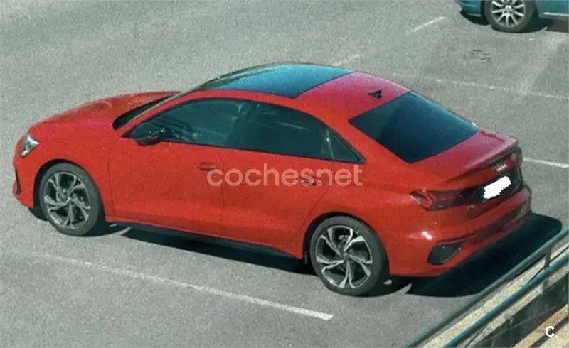 Usado Audi A3 S-Line 110 CV (80 kW) 2021 Rojo Berlina