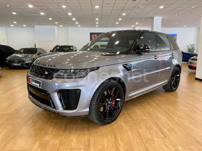 Gris / plata Usado 2022 Land Rover Range Rover Sport SVR SUV | 79.900 € - Imagen 1/4