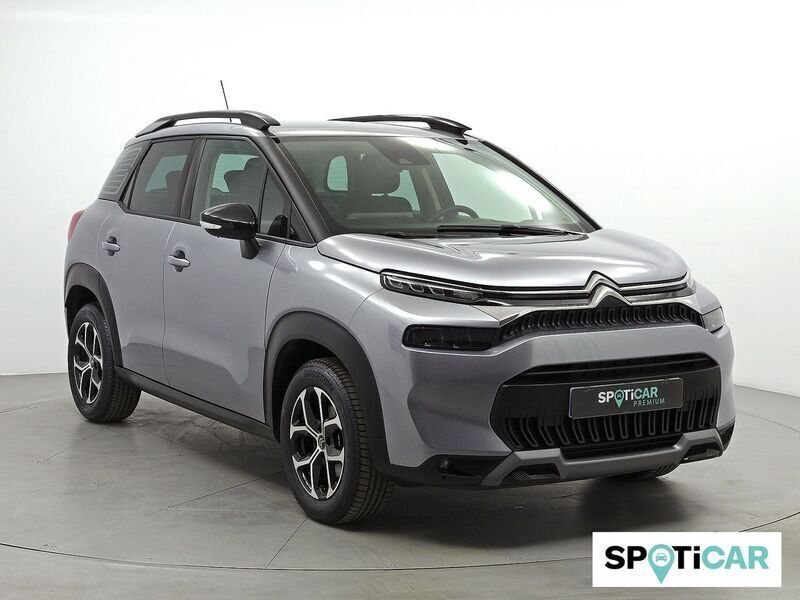 Gris Usado 2024 Citroën C3 Aircross PureTech SUV | 17.500 € (Un poco caro) - Imagen 1/4