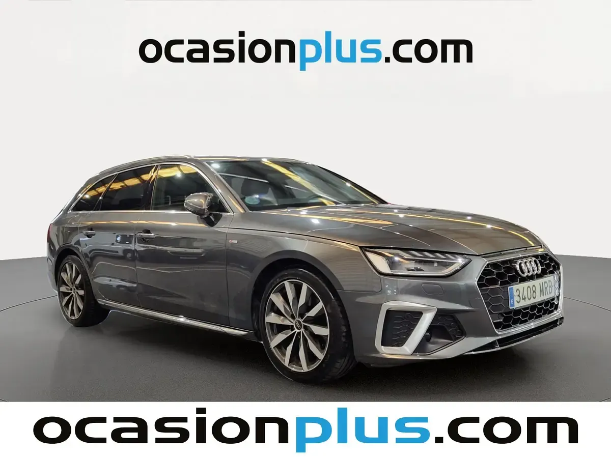Usado Audi A4 S-Line 163 CV (119 kW) 2024 Gris Familiar