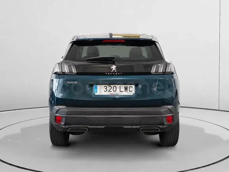 Usado Peugeot 3008 Active 130 CV (95 kW) 2022 Azul SUV
