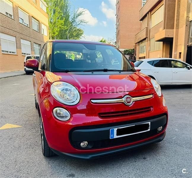 Rojo Usado 2016 Fiat 500L Urban Monovolumen | 10.900 € (Precio justo) - Imagen 1/4